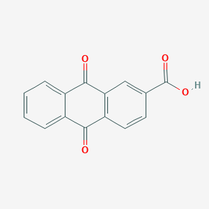 molecular formula C15H8O4 B089820 Anthraquinone-2-carboxylic acid CAS No. 117-78-2