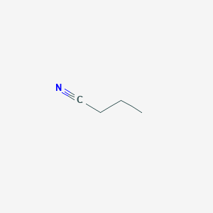 molecular formula C4H7N<br>CH3CH2CH2CN<br>C4H7N B089842 Butyronitrile CAS No. 109-74-0
