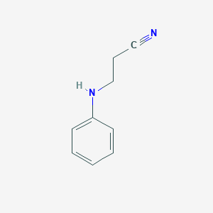molecular formula C9H10N2 B089847 3-苯氨基丙腈 CAS No. 1075-76-9