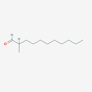 molecular formula C12H24O B089849 2-Methylundecanal CAS No. 110-41-8