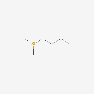 molecular formula C6H15Si B089860 n-Butyldimethylsilane CAS No. 1001-52-1