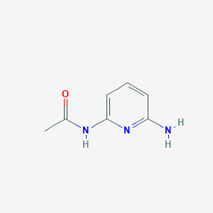 molecular formula C7H9N3O B089881 N-(6-aminopyridin-2-yl)acetamide CAS No. 1075-62-3