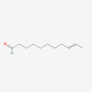 molecular formula C11H20O B089888 Undec-9-enal CAS No. 143-14-6