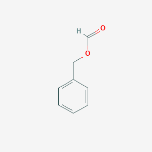 molecular formula C8H8O2 B089892 Benzyl formate CAS No. 104-57-4