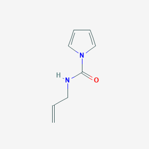 molecular formula C8H10N2O B008991 N-Allyl-1H-pyrrole-1-carboxamide CAS No. 107962-30-1