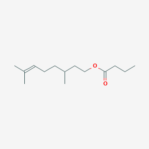 molecular formula C14H26O2 B089936 Citronellyl butyrate CAS No. 141-16-2