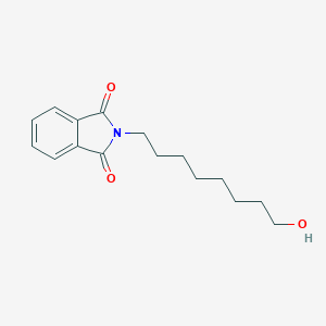molecular formula C16H21NO3 B008994 N-(8-羟基辛基)邻苯二甲酰亚胺 CAS No. 105264-63-9