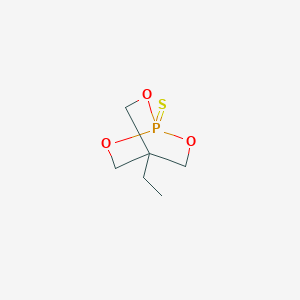 2,6,7-Trioxa-1-phosphabicyclo(2.2.2)octane, 4-ethyl-, 1-sulfide