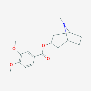 molecular formula C17H23NO4 B000090 Convolamine CAS No. 500-56-1