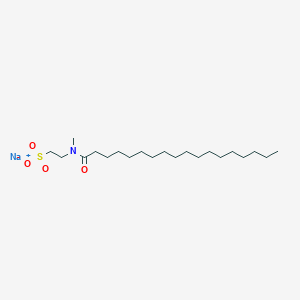 Ethanesulfonic acid, 2-[methyl(1-oxooctadecyl)amino]-, sodium salt