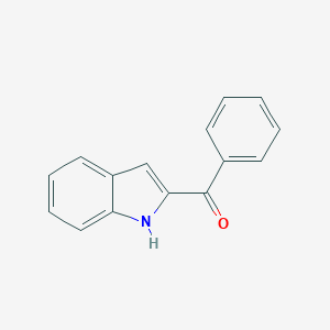 molecular formula C15H11NO B090089 1H-吲哚-2-基(苯基)甲酮 CAS No. 1022-86-2