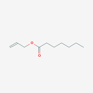 molecular formula C10H18O2 B090113 庚酸烯丙酯 CAS No. 142-19-8