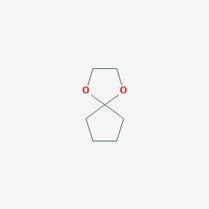 molecular formula C7H12O2 B090131 1,4-二氧杂螺[4.4]壬烷 CAS No. 176-32-9