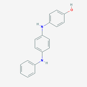 molecular formula C18H16N2O B090232 p-(p-Anilinoanilino)phenol CAS No. 101-74-6