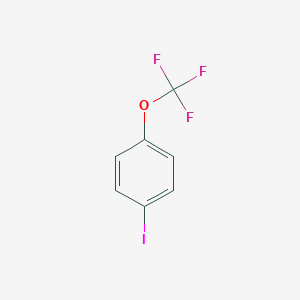 molecular formula C7H4F3IO B009027 1-Iodo-4-(trifluoromethoxy)benzene CAS No. 103962-05-6
