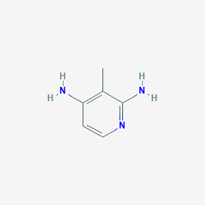 molecular formula C6H9N3 B090329 2,4-Diamino-3-methylpyridine CAS No. 1227571-27-8
