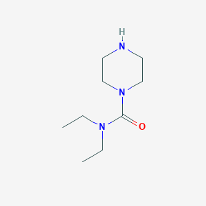 molecular formula C9H19N3O B090361 N,N-Diethylpiperazine-1-carboxamide CAS No. 119-54-0