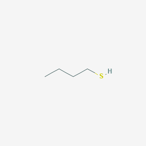 molecular formula C4H10S<br>CH3(CH2)3SH<br>C4H10S B090362 1-Butanethiol CAS No. 109-79-5