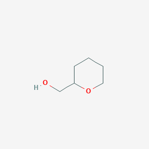 molecular formula C6H12O2 B090372 Tetrahydropyran-2-methanol CAS No. 100-72-1
