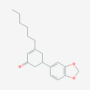 molecular formula C19H24O3 B090374 Piperonyl cyclonene CAS No. 119-89-1