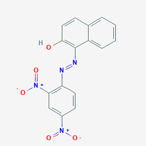 molecular formula C16H10N4O5 B009042 Pigment orange 5 CAS No. 3468-63-1