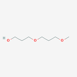 molecular formula C7H16O3 B090422 1-丙醇，3-(3-甲氧基丙氧基)- CAS No. 112-28-7