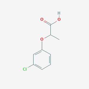 molecular formula C9H9ClO3 B090443 2-(3-Chlorophenoxy)propionic acid CAS No. 101-10-0
