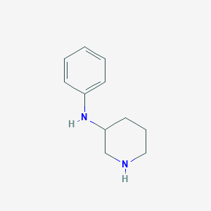 molecular formula C11H16N2 B009045 N-苯基哌啶-3-胺 CAS No. 100240-05-9