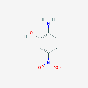 molecular formula C6H6N2O3 B090527 2-氨基-5-硝基苯酚 CAS No. 121-88-0