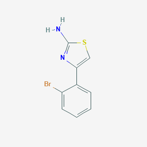 4-(2-Bromophenyl)-1,3-thiazol-2-amine