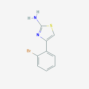 B009057 4-(2-Bromophenyl)-1,3-thiazol-2-amine CAS No. 103965-99-7