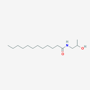 molecular formula C15H31NO2 B090576 N-(2-Hydroxypropyl)dodecanamide CAS No. 142-54-1