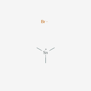 molecular formula C3H9BrSn B090629 Trimethyltin bromide CAS No. 1066-44-0