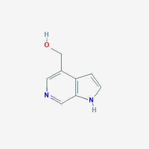 molecular formula C8H8N2O B090631 (1h-Pyrrolo[2,3-c]pyridin-4-yl)methanol CAS No. 1352395-31-3