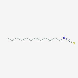 molecular formula C13H25NS B090640 Dodecyl isothiocyanate CAS No. 1072-32-8
