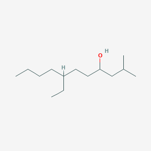 molecular formula C14H30O B090644 7-Ethyl-2-methyl-4-undecanol CAS No. 103-20-8