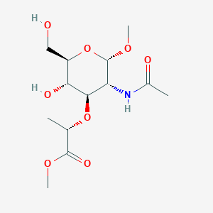molecular formula C13H23NO8 B090664 Madmeg CAS No. 19229-53-9
