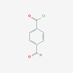 molecular formula C8H5ClO2 B090667 4-Formylbenzoyl chloride CAS No. 16173-52-7