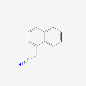 molecular formula C12H9N B090670 1-Naphthylacetonitrile CAS No. 132-75-2