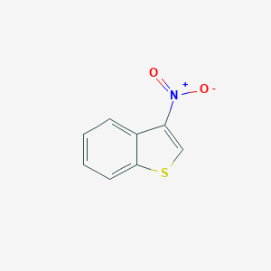 molecular formula C8H5NO2S B090674 3-Nitrobenzo[b]thiophene CAS No. 17402-80-1