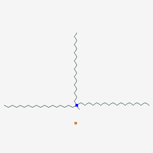 molecular formula C55H114BrN B090680 Methyltrioctadecylammonium bromide CAS No. 18262-86-7
