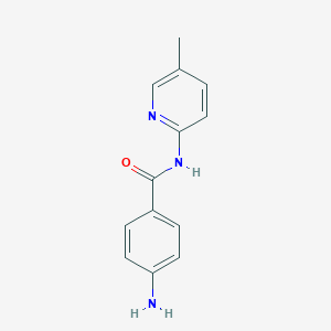 Benzamide, p-amino-N-(5-methyl-2-pyridyl)-