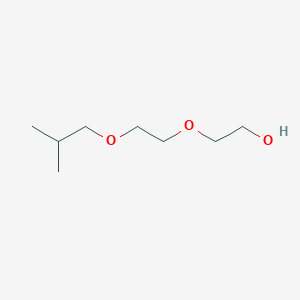 molecular formula C8H18O3 B090700 2-(2-ISOBUTOXYETHOXY)ETHANOL CAS No. 18912-80-6