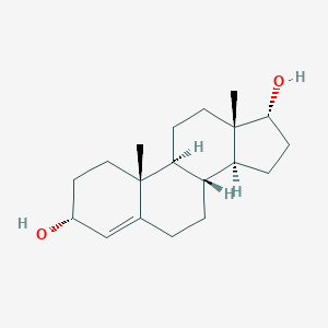 molecular formula C19H30O2 B090702 Androst-4-ene-3alpha,17alpha-diol CAS No. 15183-38-7