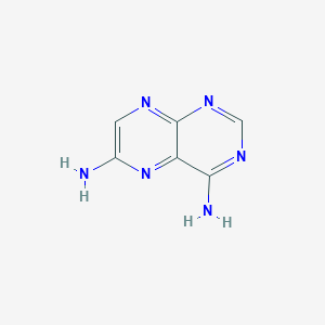 molecular formula C6H6N6 B090705 4,6-Pteridinediamine CAS No. 19167-60-3