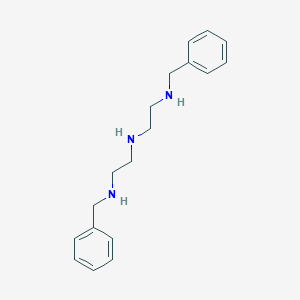 molecular formula C18H25N3 B090706 1,7-Dibenzyldiethylenetriamine CAS No. 17327-80-9