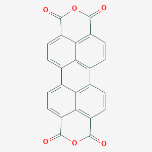 molecular formula C24H8O6 B090714 3,4,9,10-Perylenetetracarboxylic dianhydride CAS No. 128-69-8