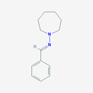 molecular formula C13H18N2 B090718 N-(Azepan-1-YL)-1-phenyl-methanimine CAS No. 16987-41-0