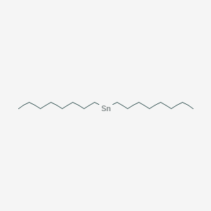 molecular formula C16H34Sn B090728 dioctyltin CAS No. 15231-44-4