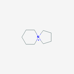 molecular formula C9H18N+ B090742 5-Azoniaspiro[4.5]decane CAS No. 177-38-8